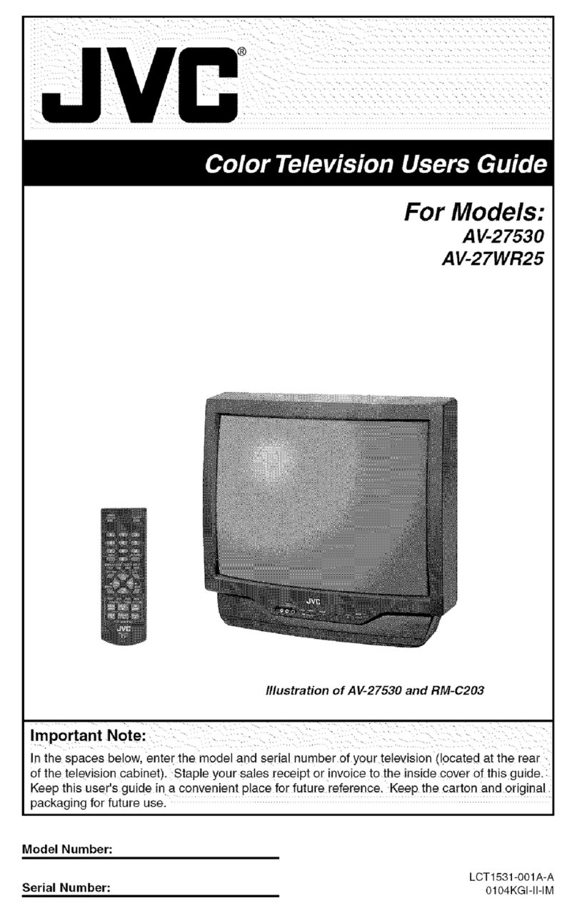 JVC AV-27WR25 User manual