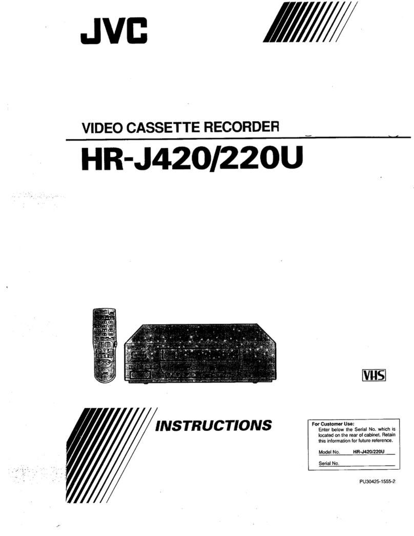 JVC HR-J220U User manual