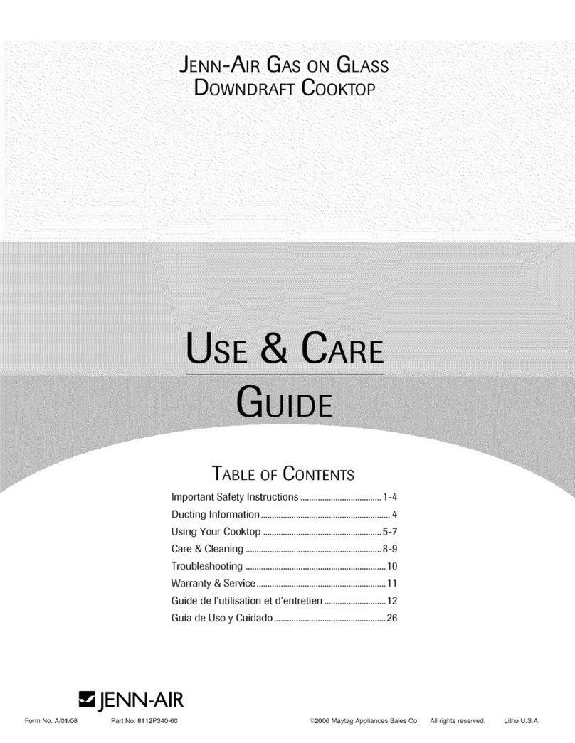 Jenn-Air JGD8430ADF15 Use & care guide Jenn-Air JGD8430ADF15 Use & care guide
