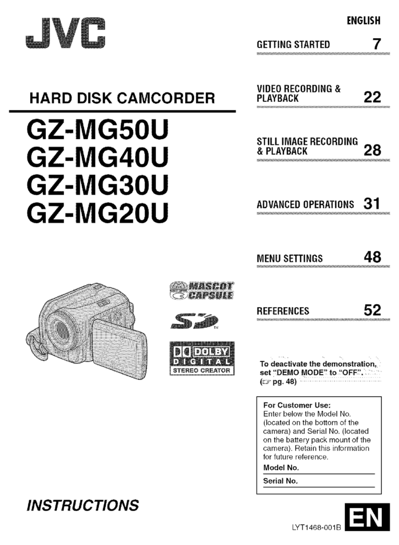 JVC GZ-MG30U User manual