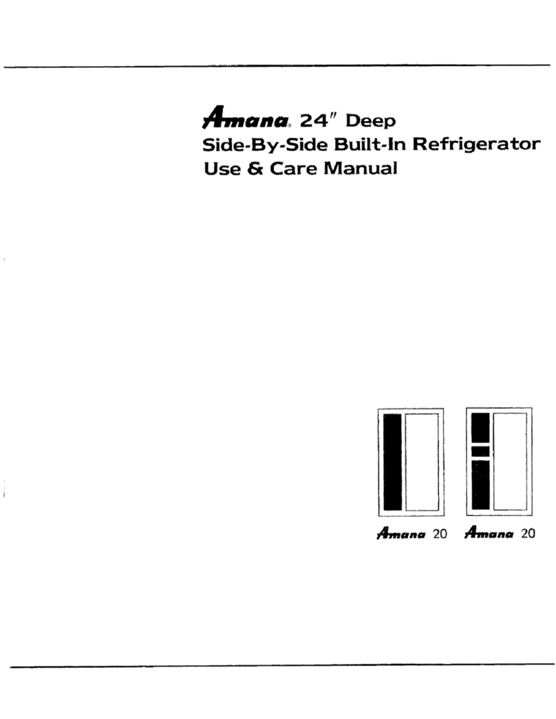 Amana SZD20MPE Use & care manual