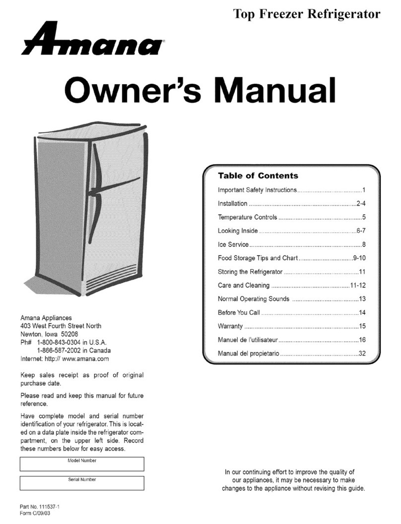 Amana ATB2135HRQ owner's manual