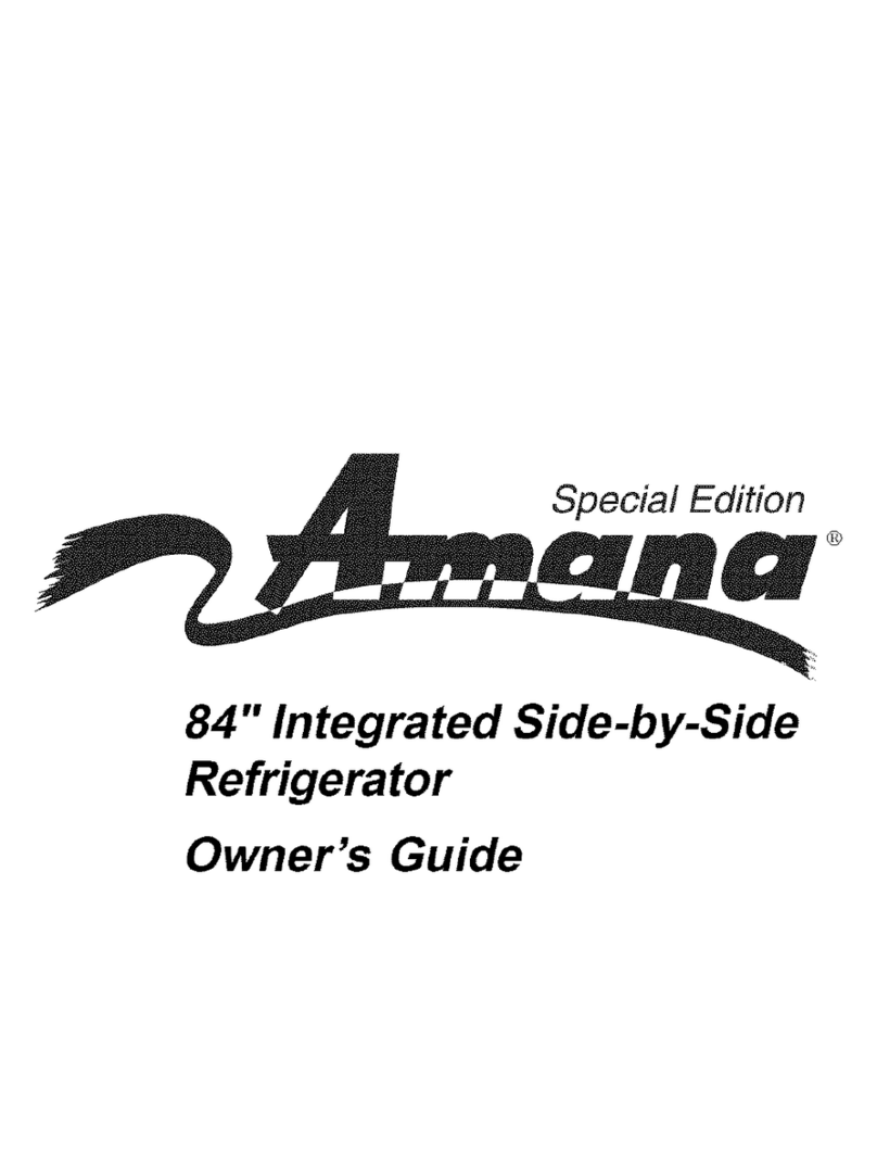Amana Special Edition S148DA03-P1305601W User manual