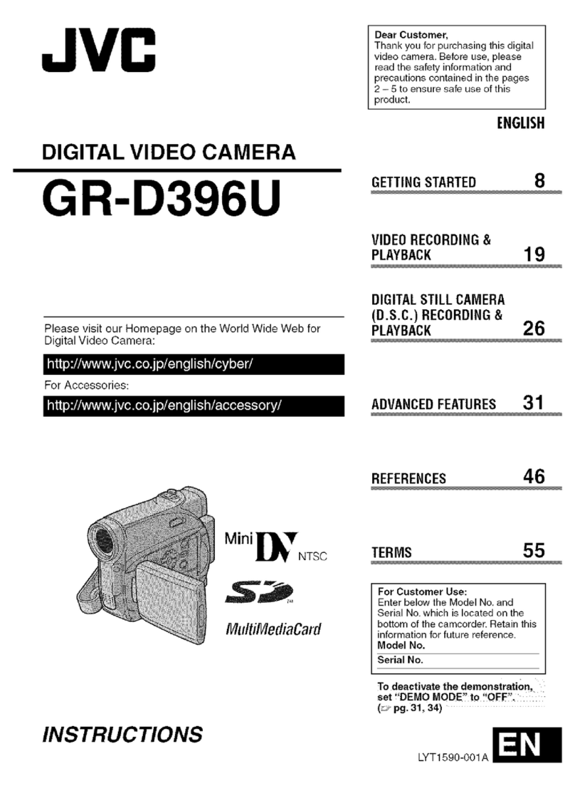 JVC GR-D390U User manual JVC GR-D390U User manual