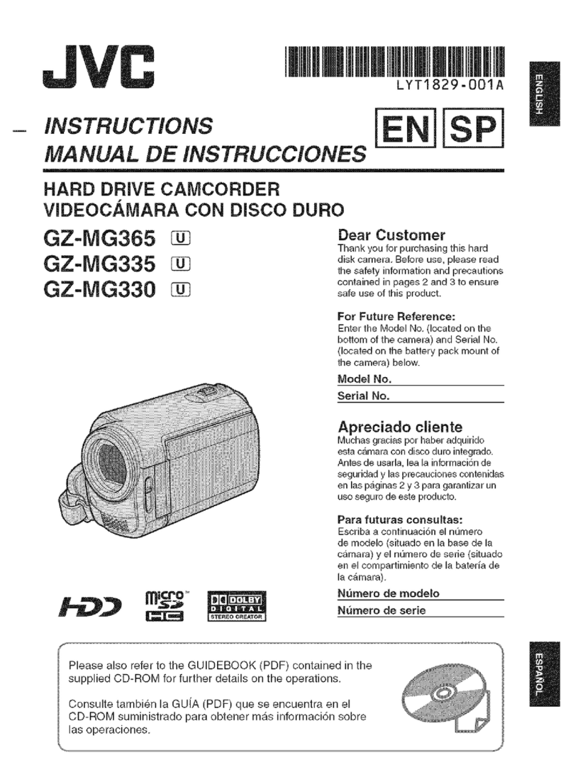 JVC GZ-MG365U User manual