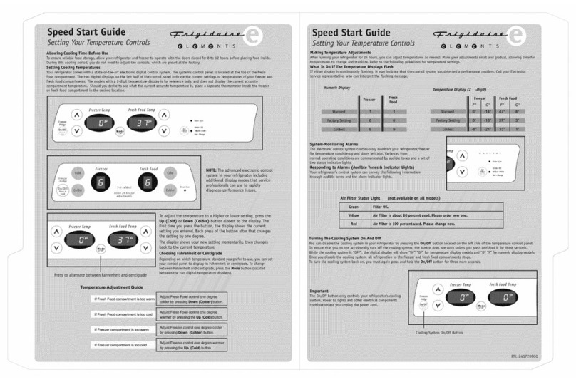 Frigidaire LESR26EFE3 Guide