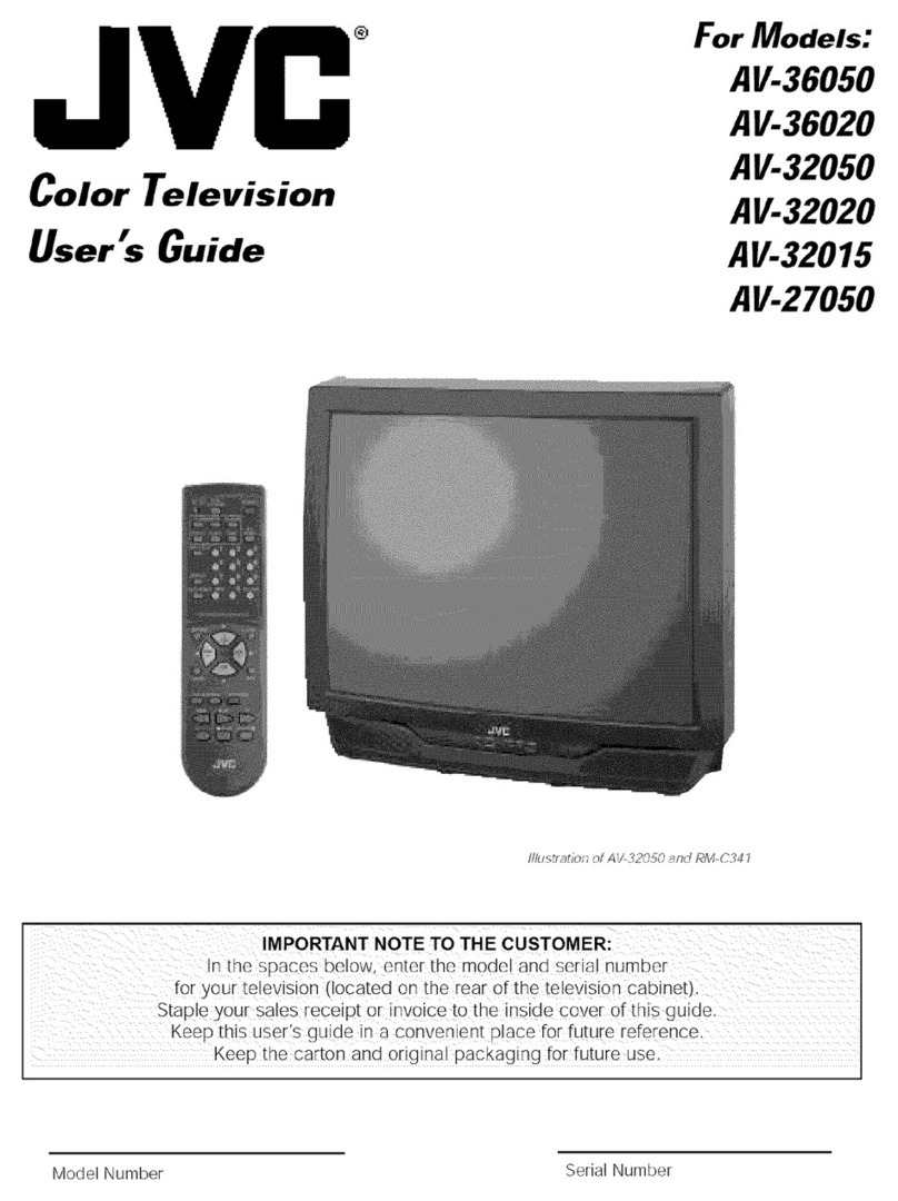 JVC AV 27050 User manual