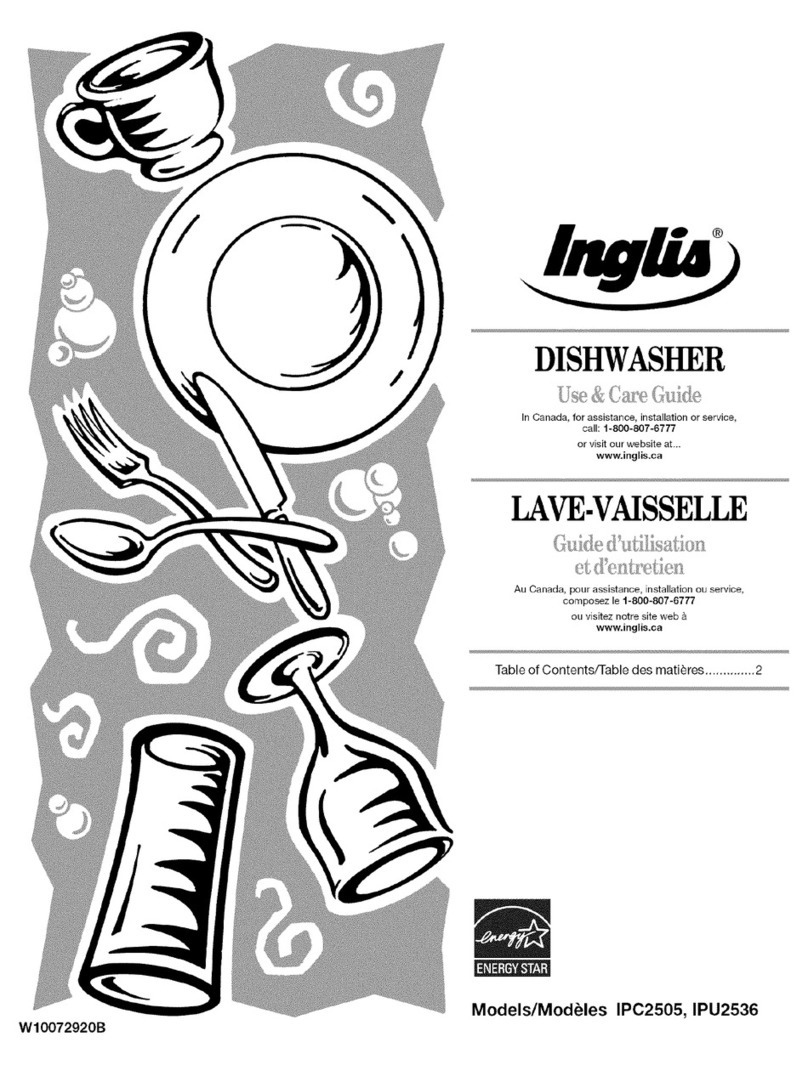 Inglis IPC25054 Use & care guide