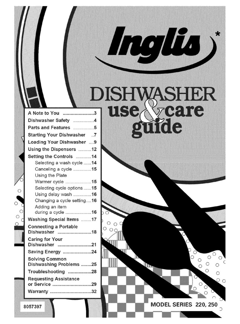 Inglis IJU25262 User manual