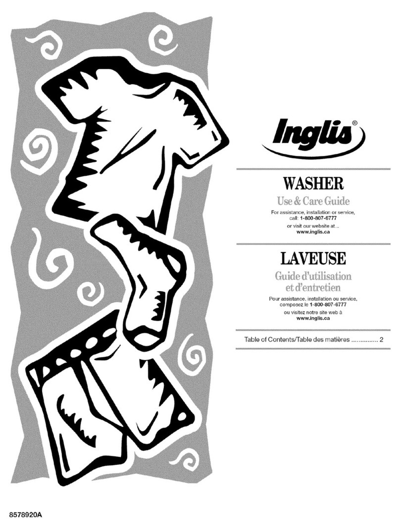 Inglis IFR42001 User manual