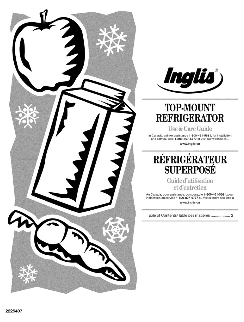 Inglis IKT196302 Use & care guide