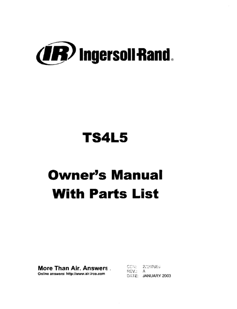 Ingersoll-Rand TS4L5 User manual Ingersoll-Rand TS4L5 User manual