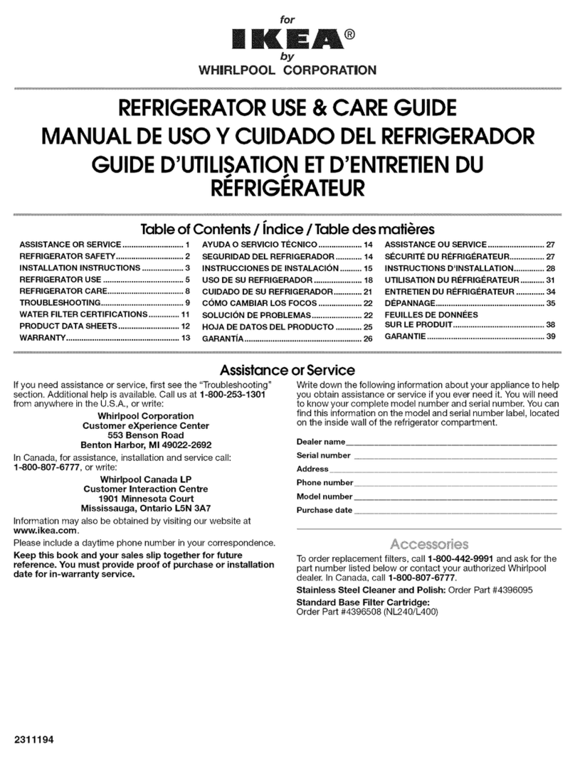 IKEA ID5HHEXTQ00 User manual