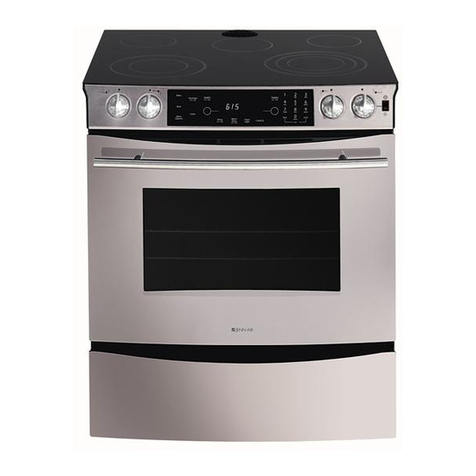 Jenn-Air JES8850BAF Use & care guide
