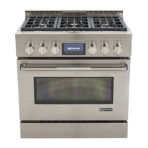 Jenn-Air PRO-STYLE JGRP430WP01 Use & care guide