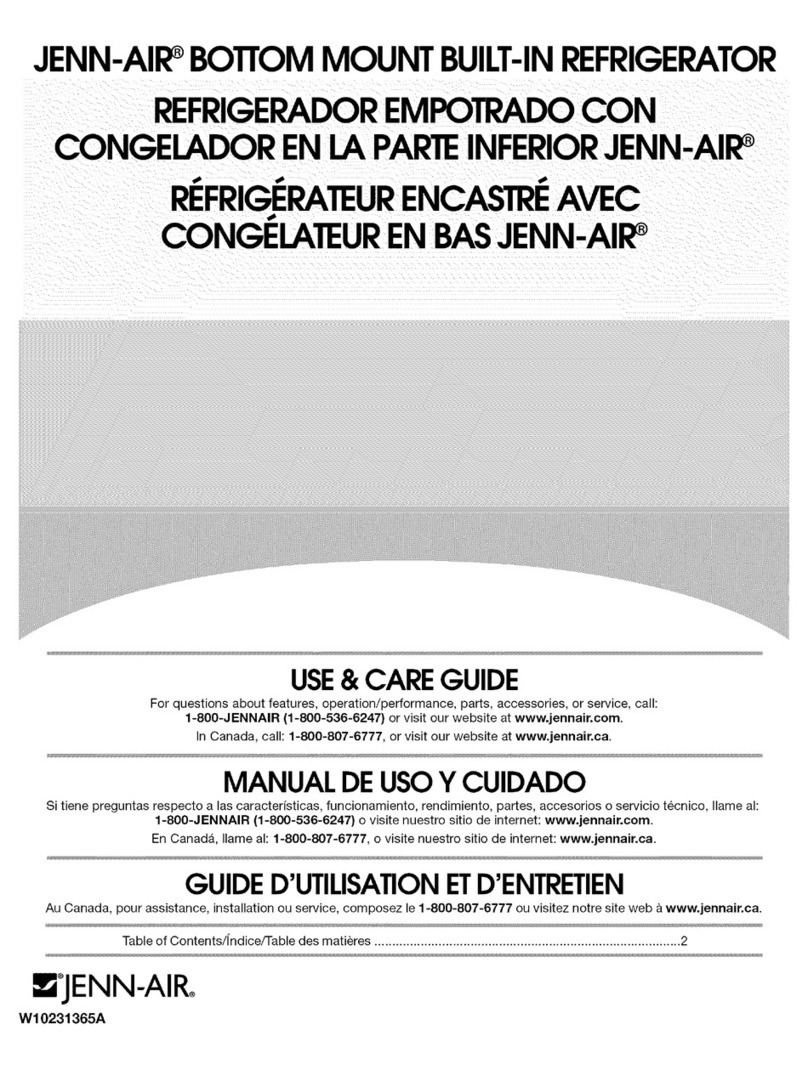 Jenn-Air JF42NXFXDW00 User manual