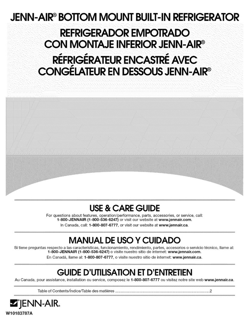 Jenn-Air JB36PPFXRB00 User manual