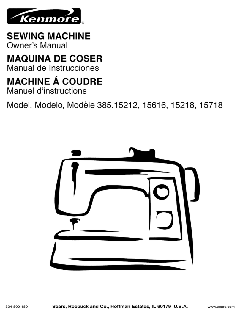 Kenmore 385.15212 owner's manual