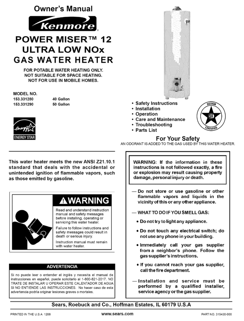 Kenmore POWER MISER 153.331280 owner's manual Kenmore POWER MISER 153.331280 owner's manual