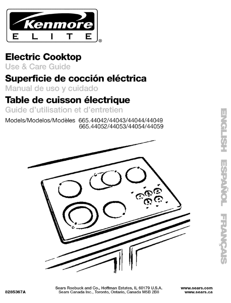 Kenmore 665.44042 User manual