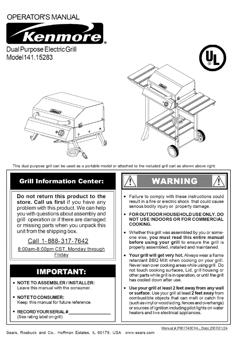 Kenmore 141.15283 Operator's manual