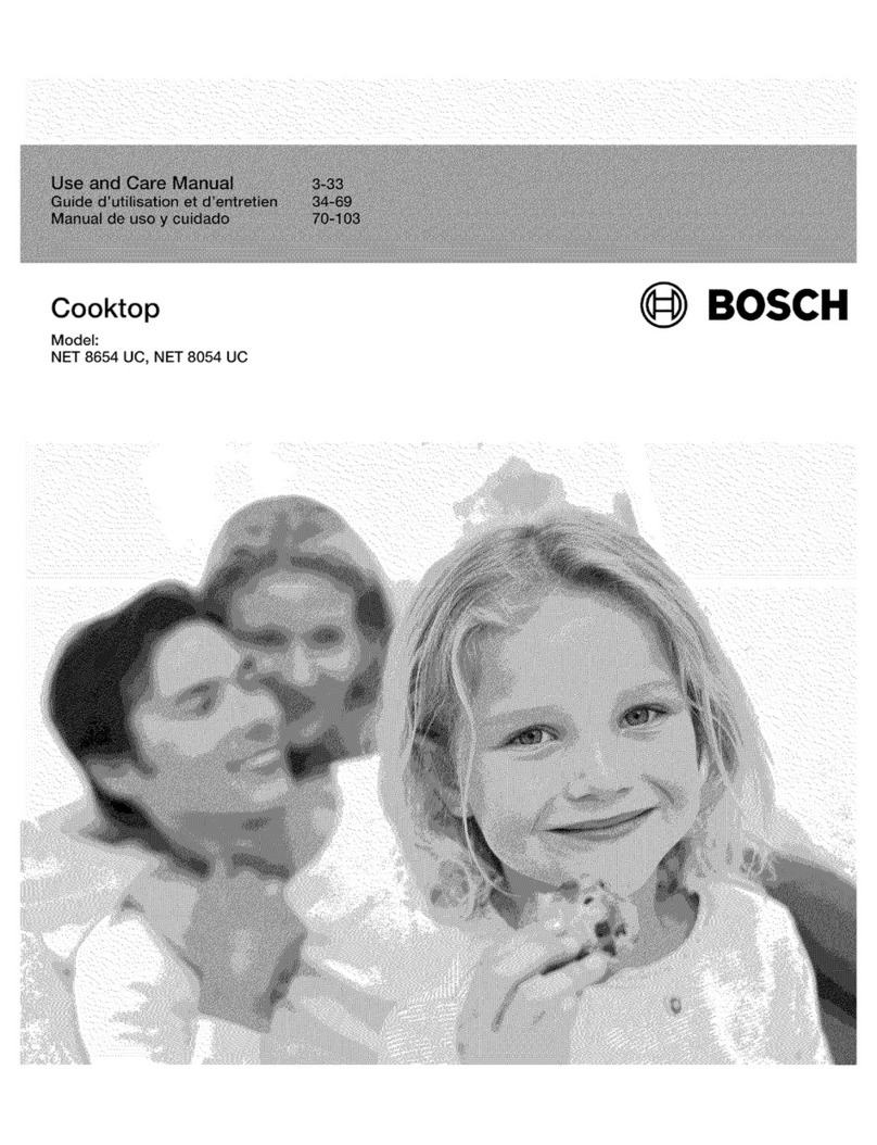 Bosch AutoChef NET 8654 UC User manual Bosch AutoChef NET 8654 UC User manual