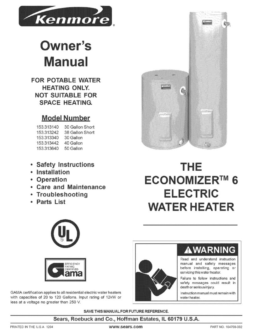 Kenmore 153.313340 owner's manual Kenmore 153.313340 owner's manual