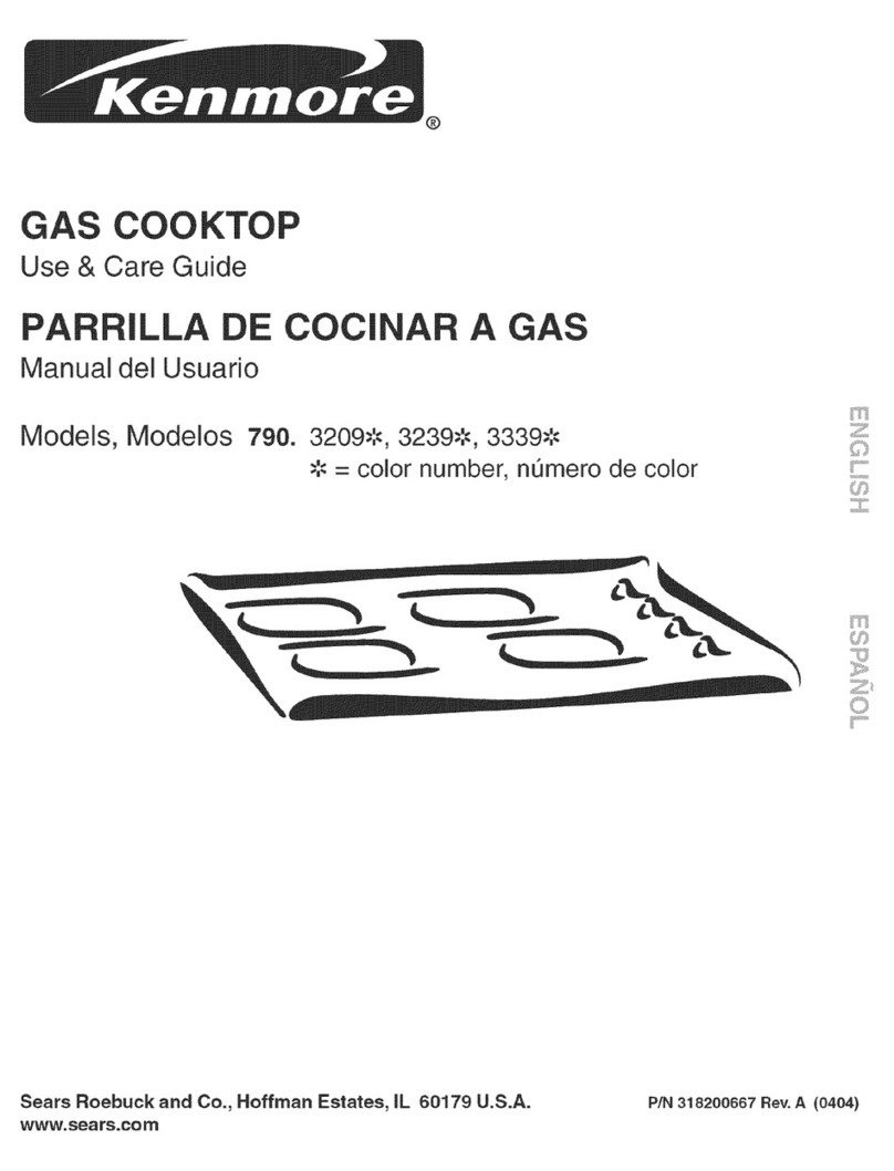 Kenmore 790.32092401 User manual