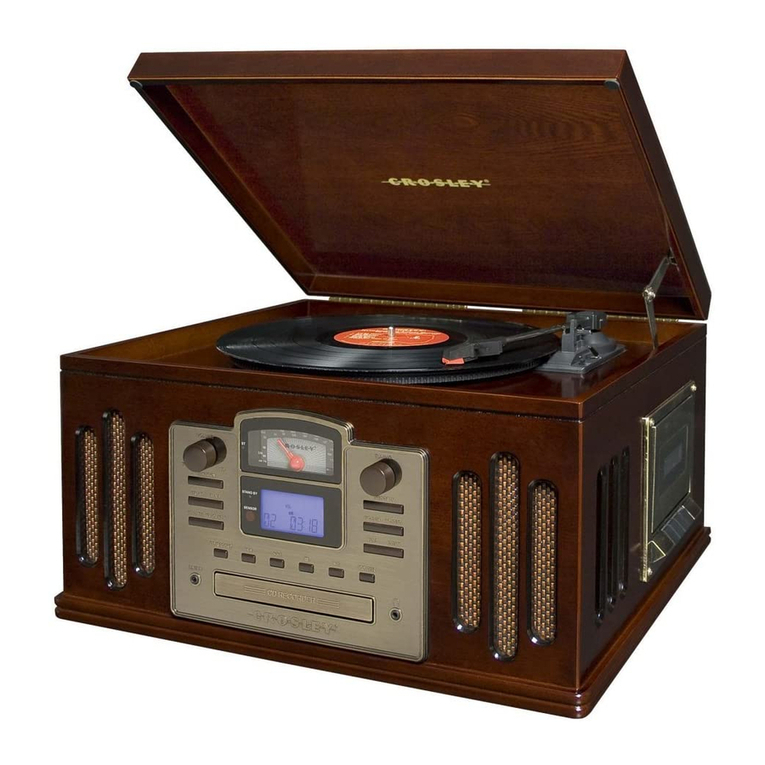 Crosley Music Writer CR24-003A User manual