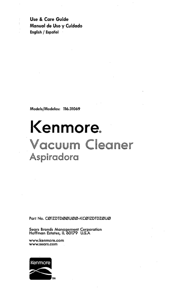 Kenmore 116.31069 Use & care guide