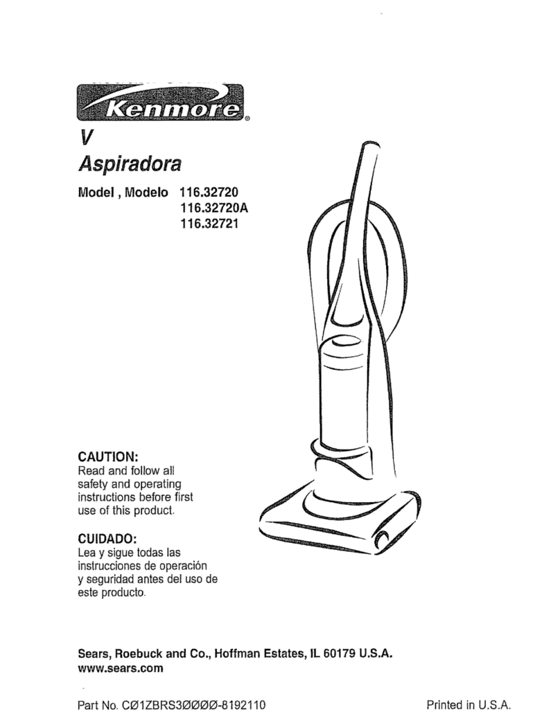 Kenmore 116.32721 User manual