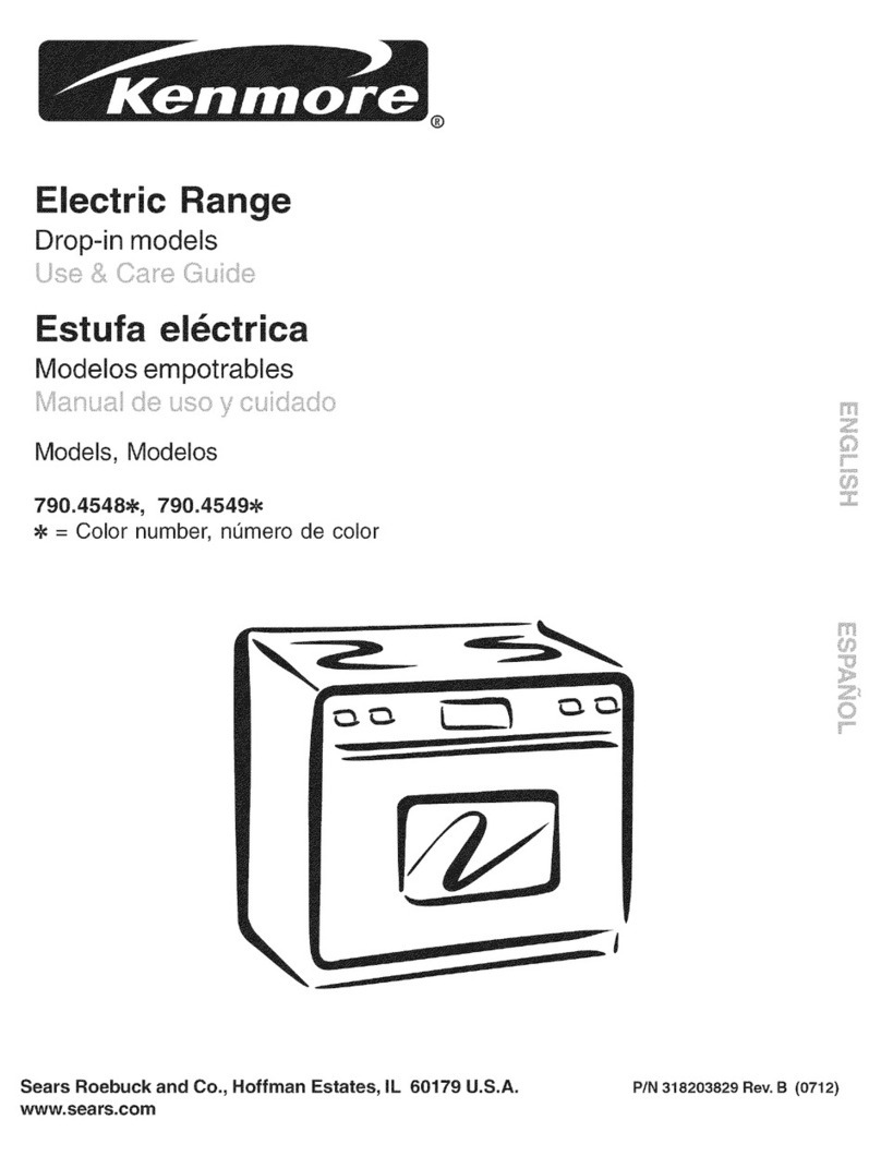 Kenmore 7904549 Series Use & care guide