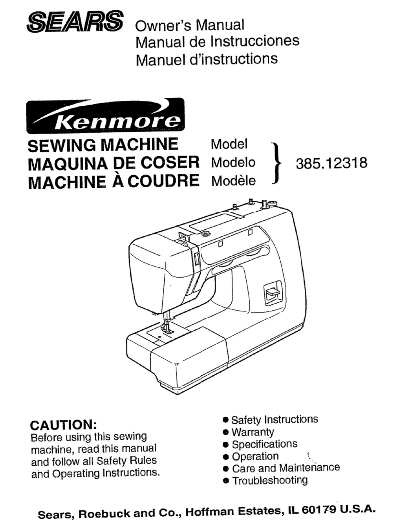 Kenmore 385.12318 User manual