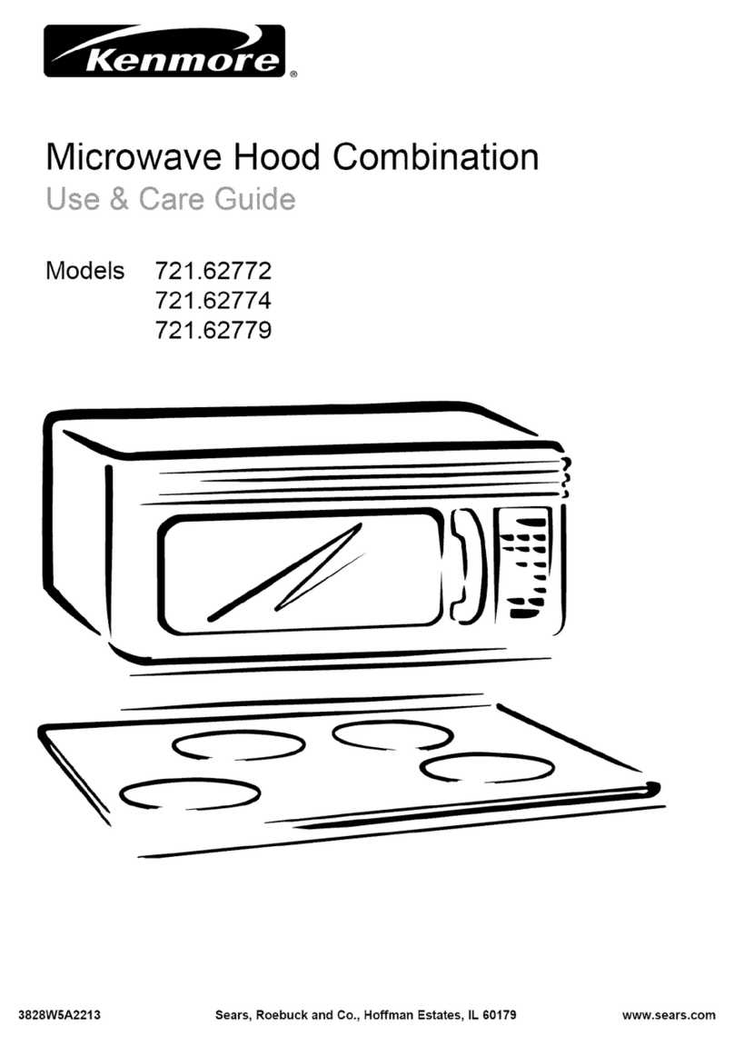 Kenmore 721.62772 Use & care guide