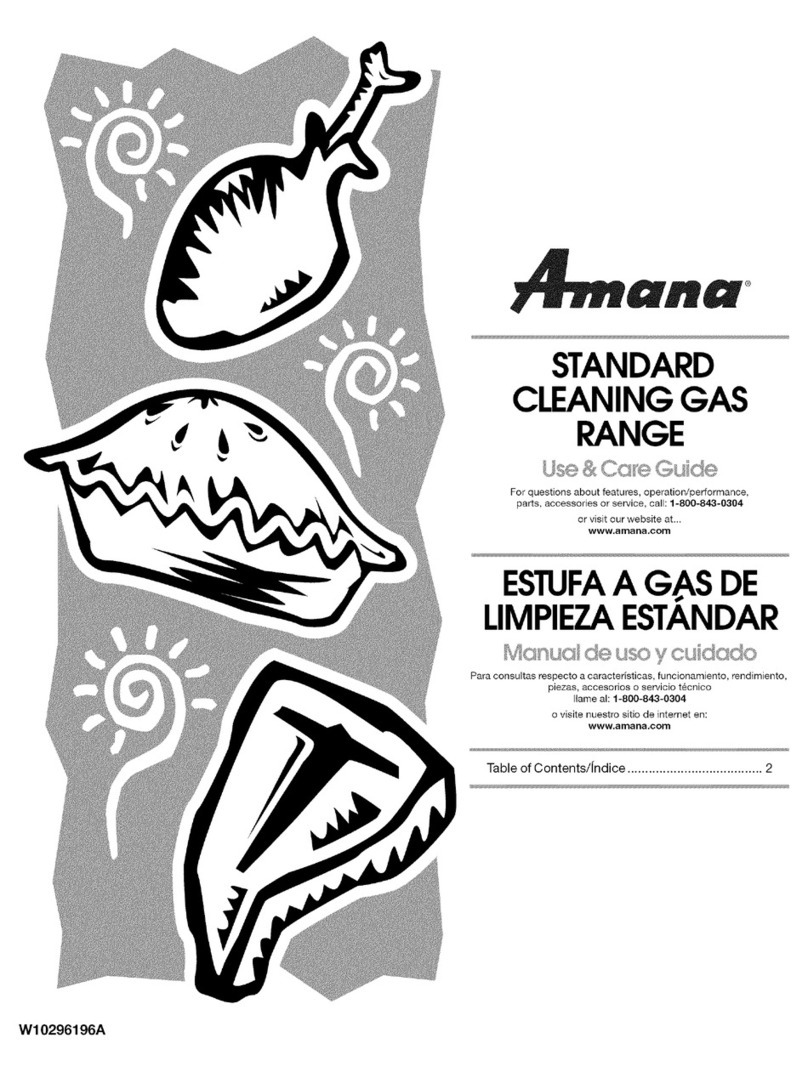 Amana AGR4433XDS0 User manual