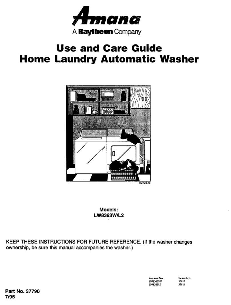 Amana LW8363W2 User manual