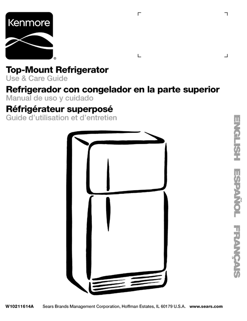 Kenmore 10662154900 User manual