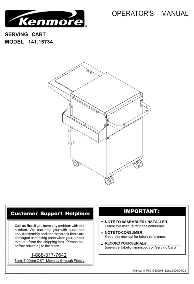 Kenmore 141.16734 Operator's manual