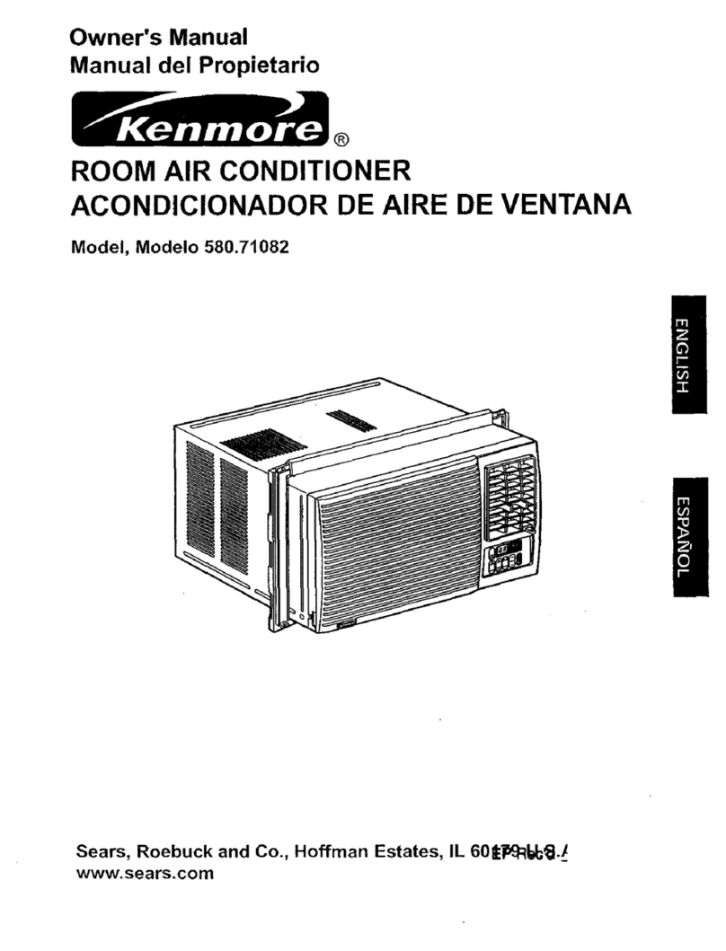 Kenmore 580.71082 owner's manual