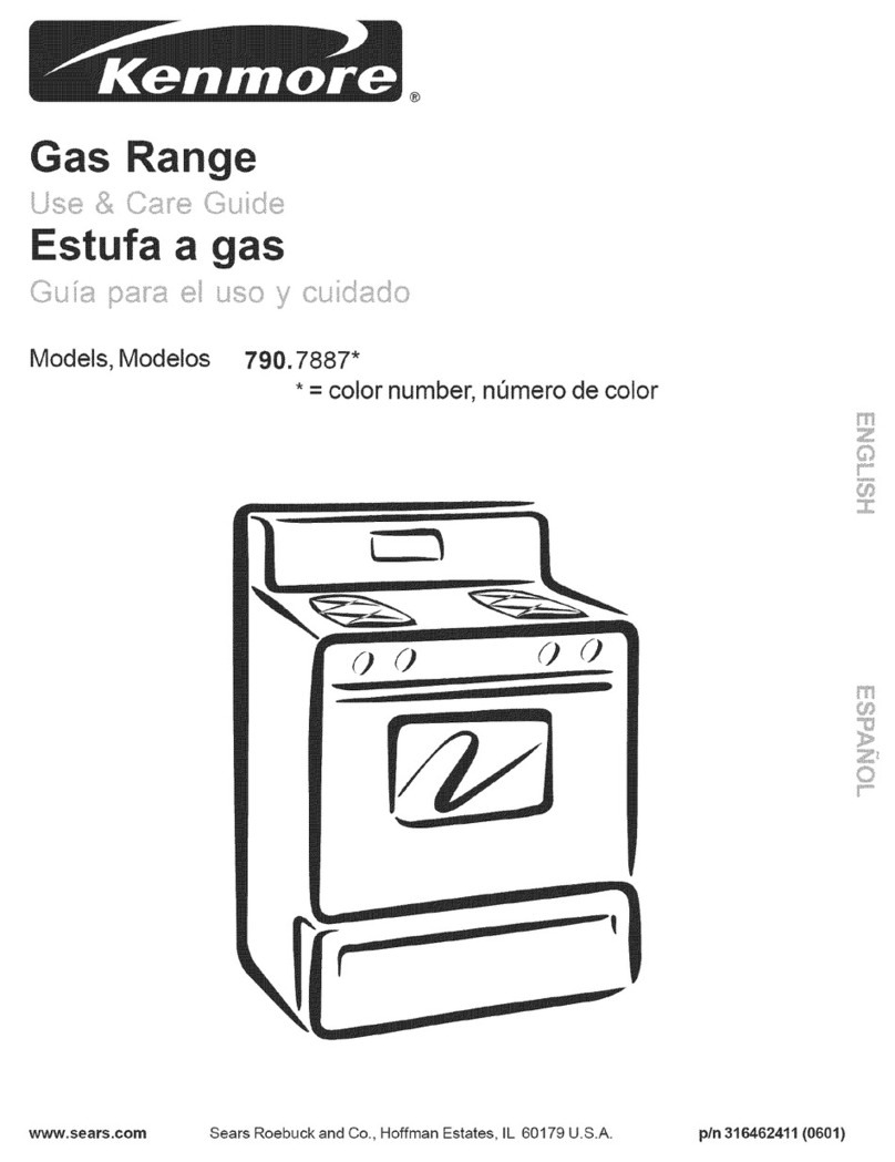 Kenmore 790.7887 Series Use & care guide