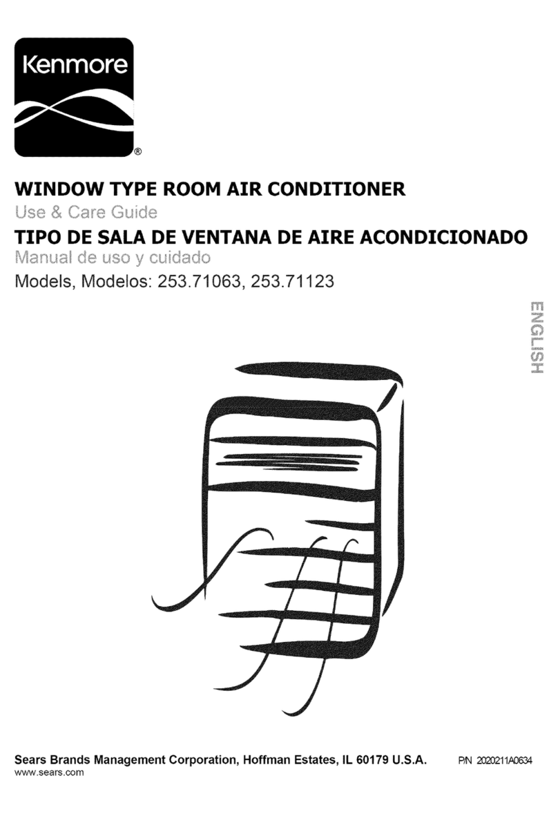 Kenmore 253.71123 User manual Kenmore 253.71123 User manual