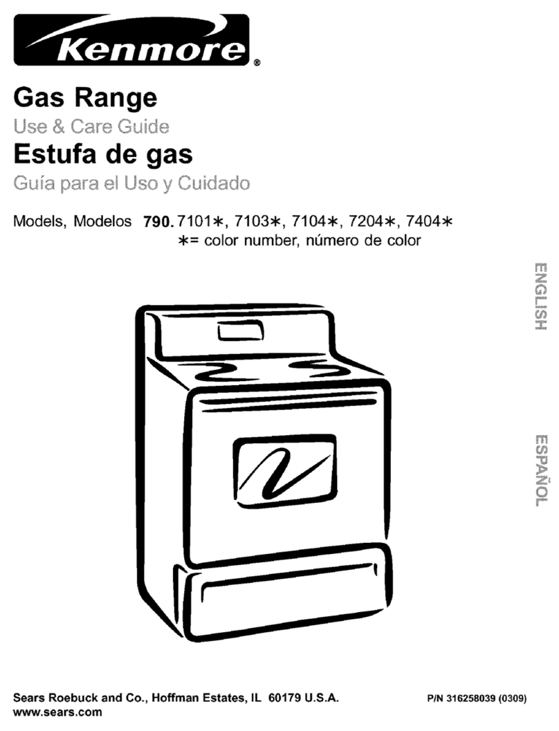 Kenmore 79071044302 User manual