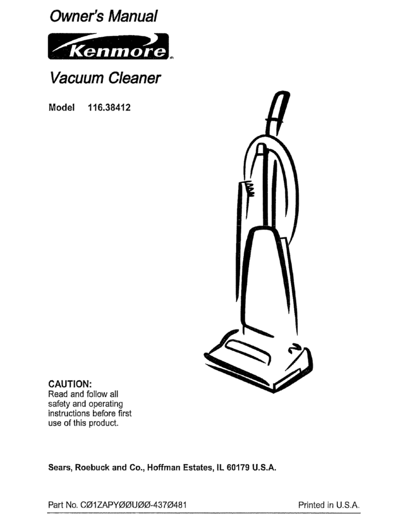 Kenmore 116.38412 User manual