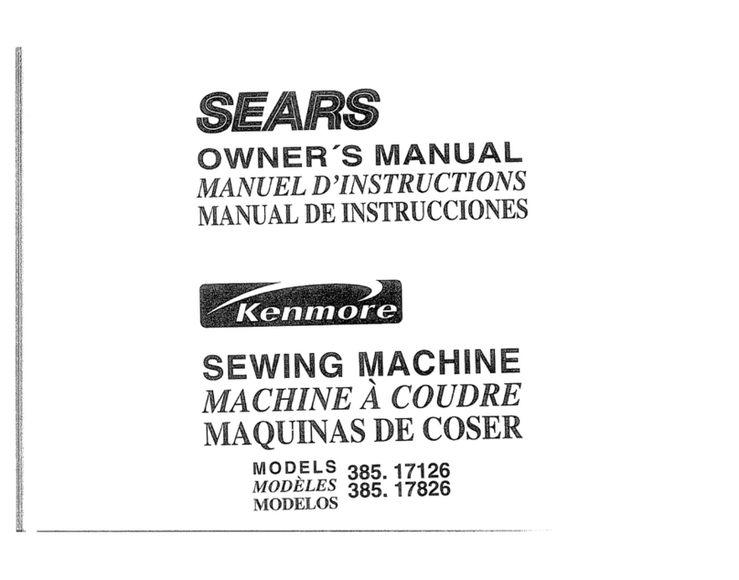 Kenmore 385.17126 owner's manual