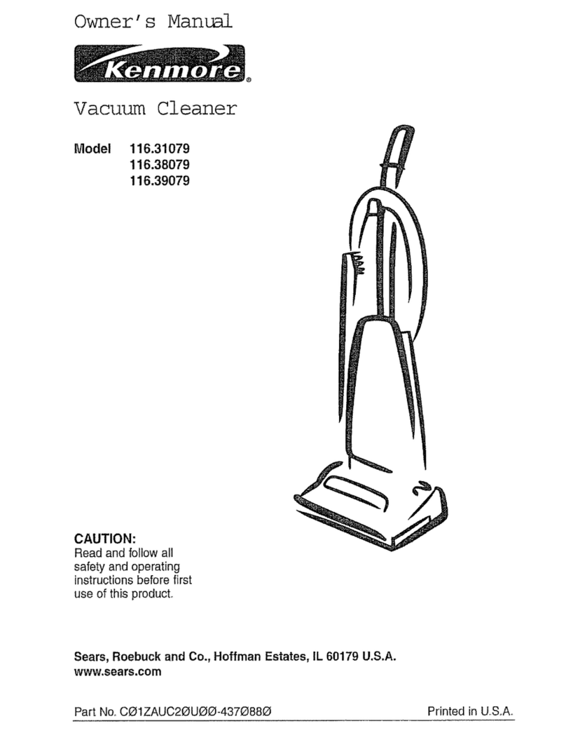 Kenmore 116.31079 User manual