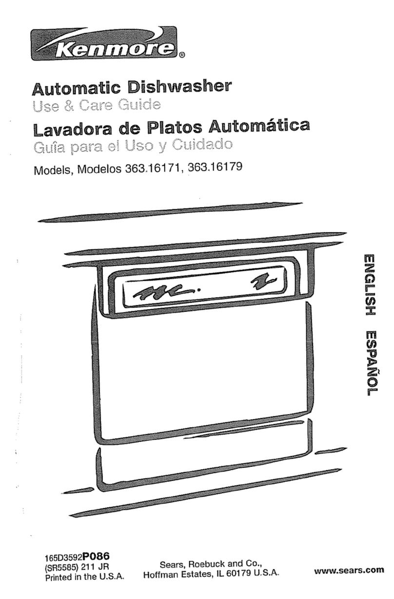 Kenmore 363.16179 Use & care guide