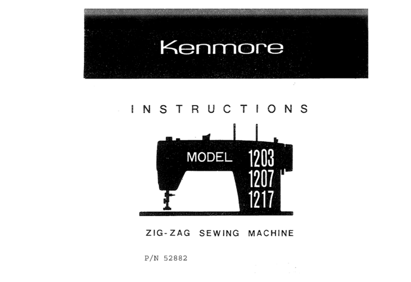 Kenmore 1203 instructions