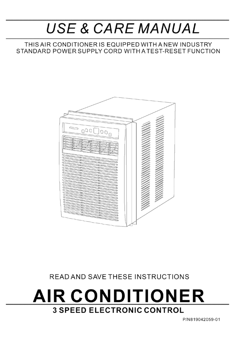 Frigidaire FAK085P7V1 User manual