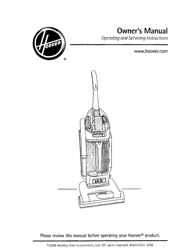 Hoover U5759-900 User manual