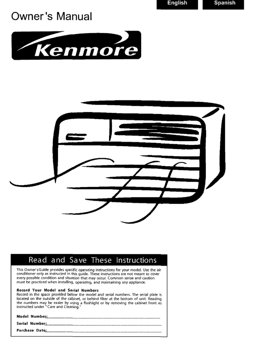 Kenmore 25374131402 User manual